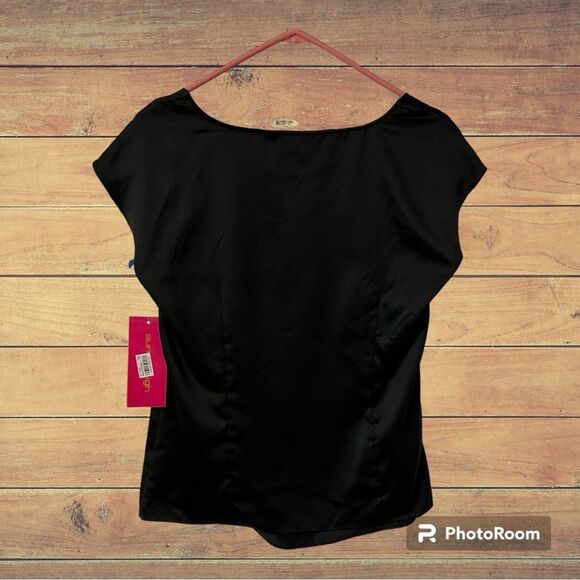 Sunny Leigh Black Blouse   Size S   NWT - Picture 5 of 5